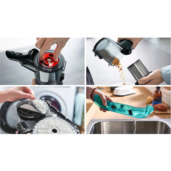 Вертикальный пылесос Bosch ProHygienic Aqua BCS71HYG4 (White) Thumb