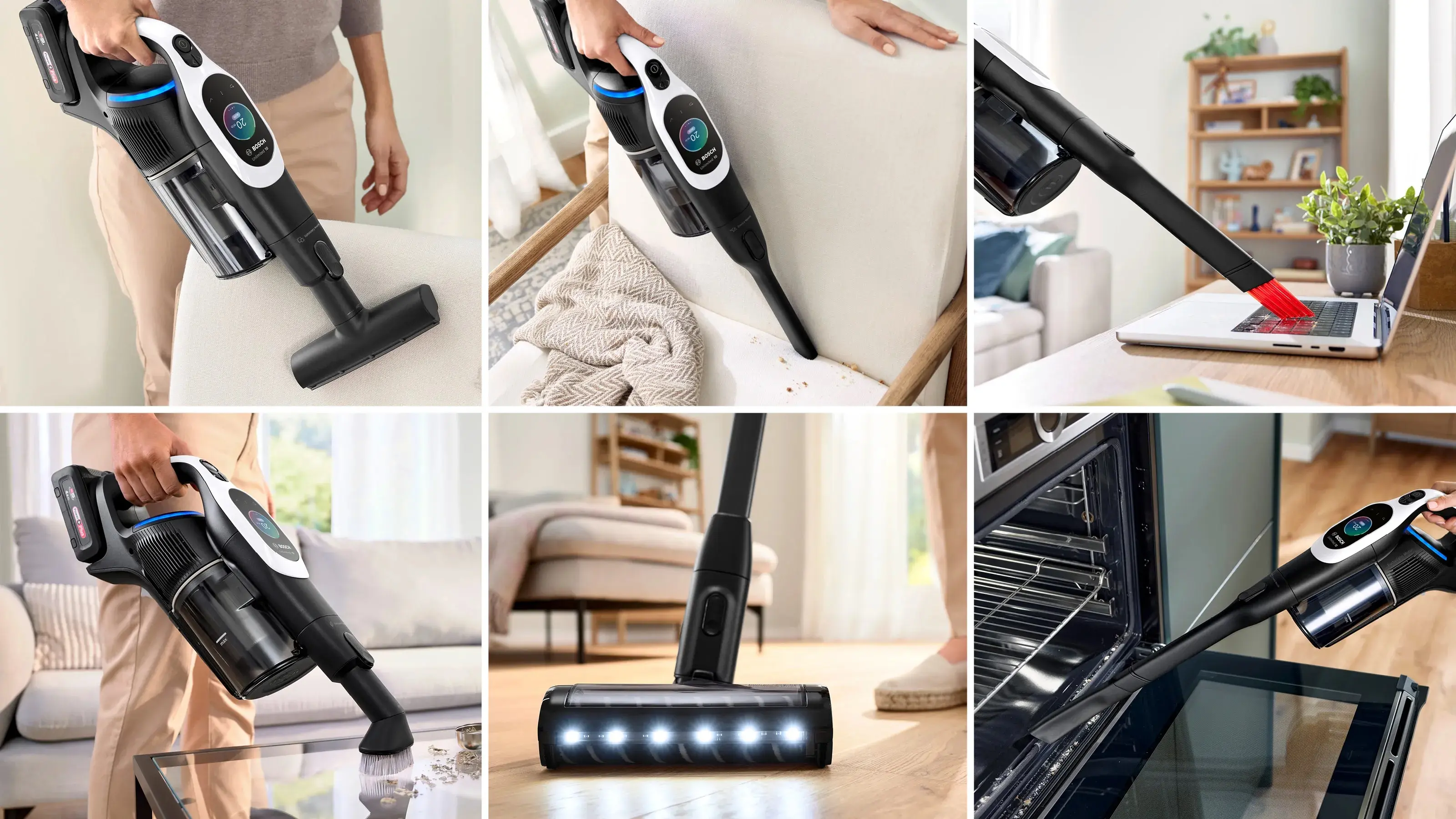 Вертикальный пылесос Bosch Unlimited 10 BCS1041WAC (Black)