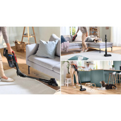 Вертикальный пылесос Bosch Unlimited 10 ProAnimal BCS1041PET (Black/Red) Thumb