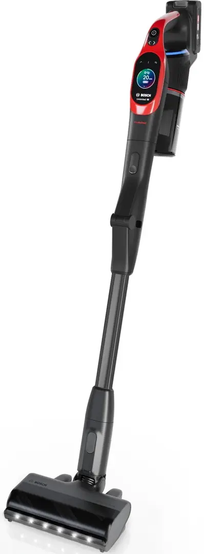 Вертикальный пылесос Bosch Unlimited 10 ProAnimal BCS1041PET (Black/Red)