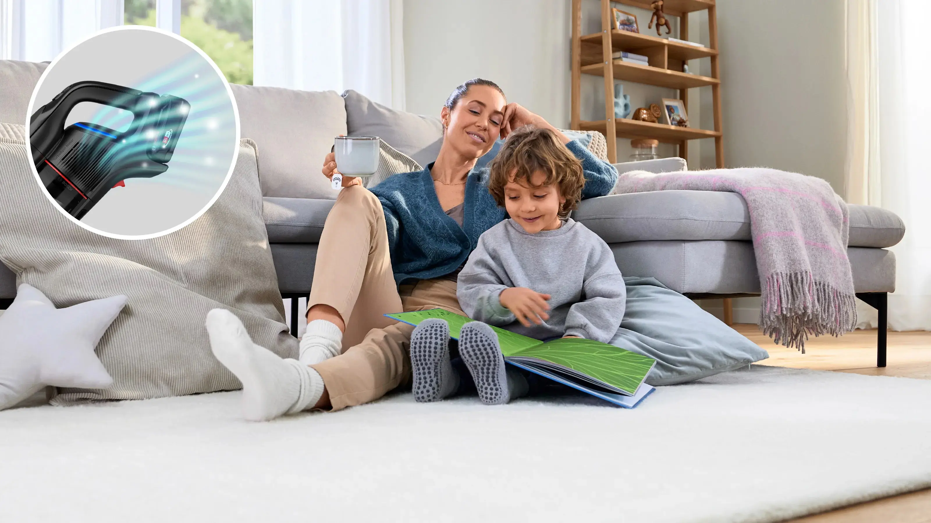 Вертикальный пылесос Bosch Unlimited 9 BCS931BQC (Black)