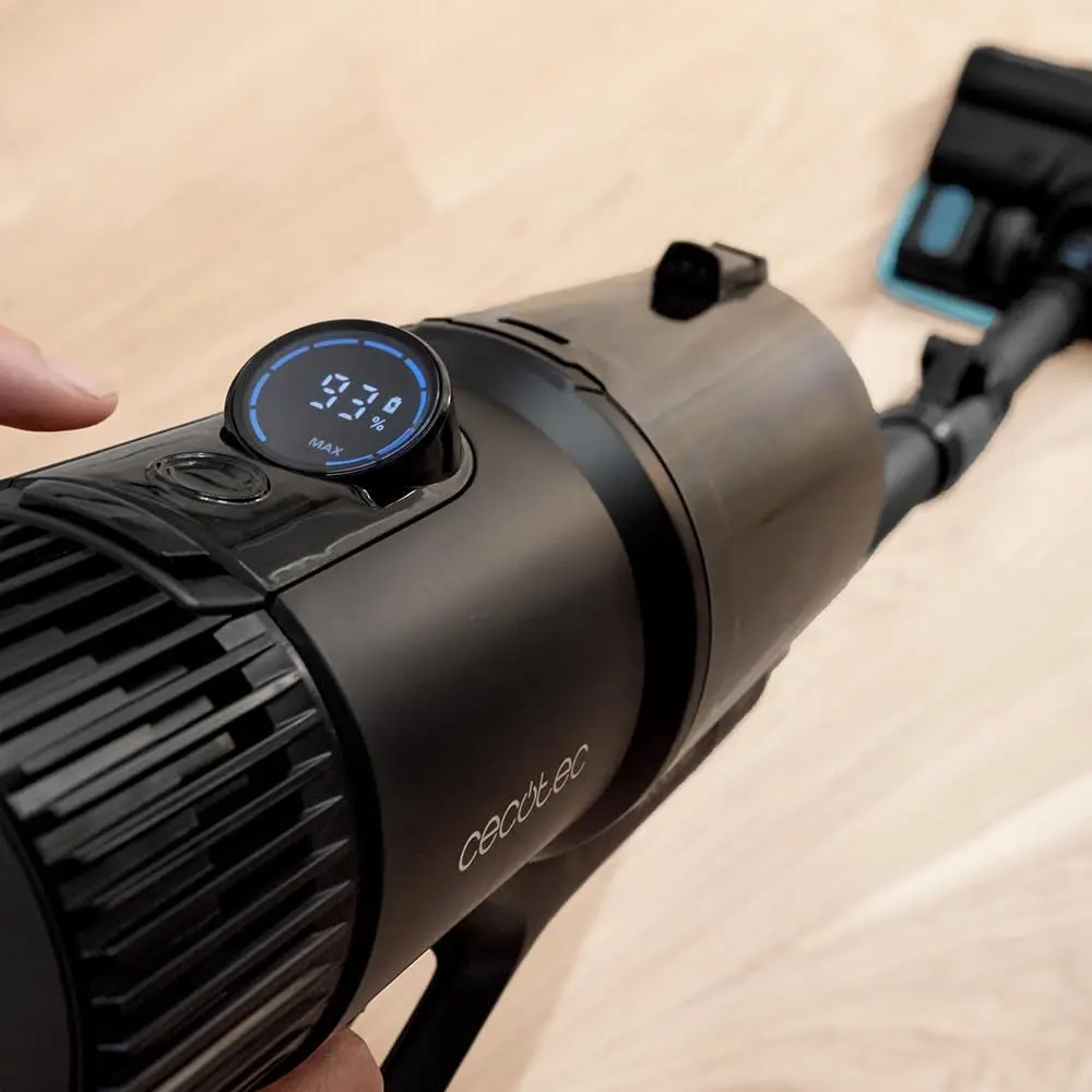 Aspirator vertical 4in1 Cecotec Conga Rockstar 6500 Century ErgoWet Animal (Black/Blue)