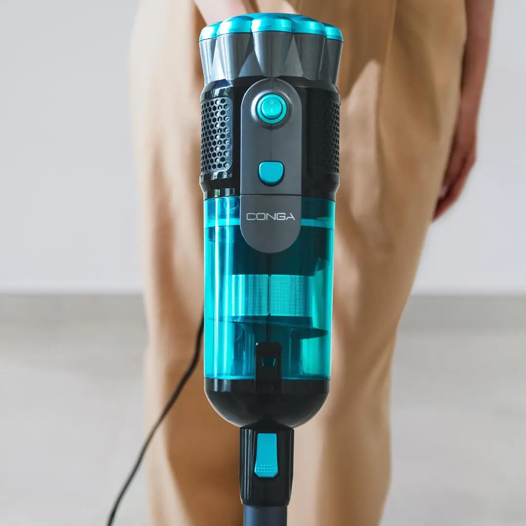 Вертикальный пылесос Cecotec Conga 700 PowerHead (Black/Blue)
