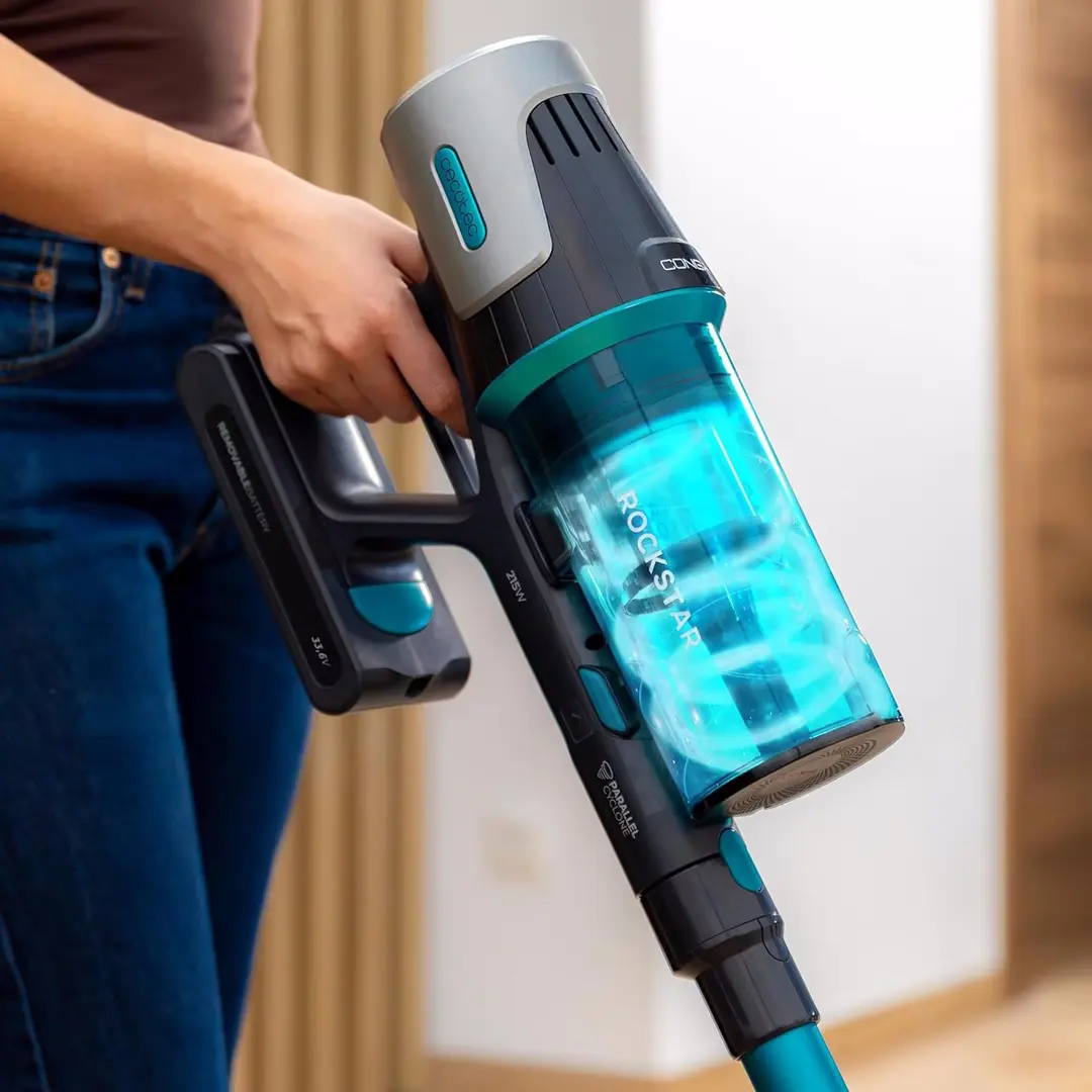Вертикальный пылесос Cecotec Conga Rockstar 1500 Horizon X-Treme (Black/Blue)