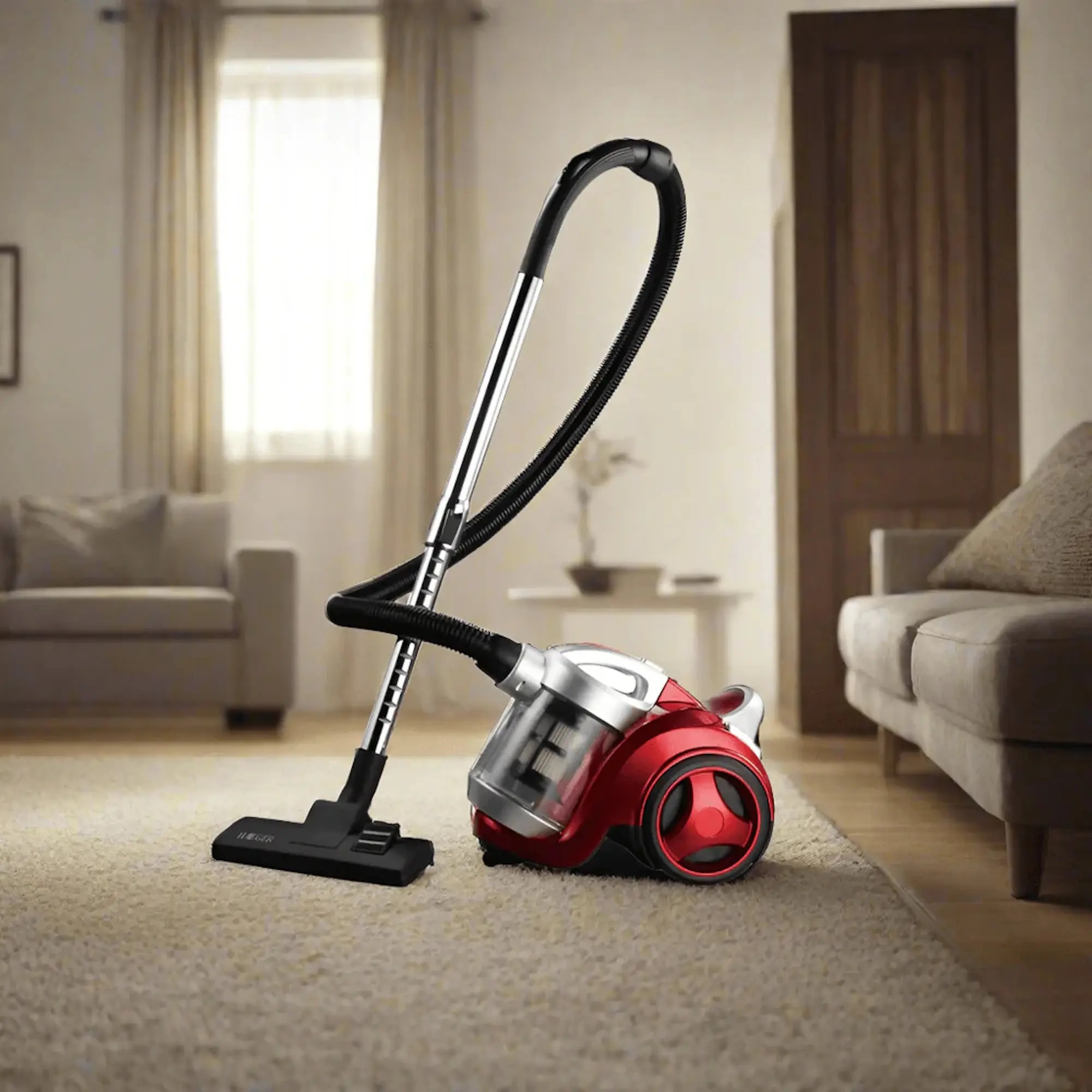 Пылесос Decakila CEVC003R (Silver/Red)