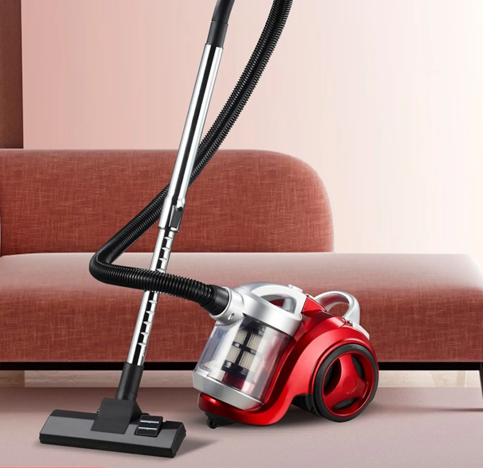 Пылесос Decakila CEVC003R (Silver/Red)