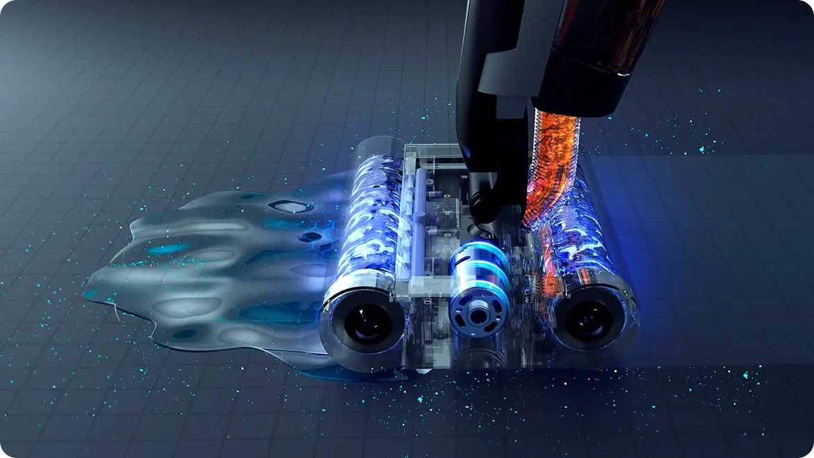 Aspirator vertical cu spalare Deerma VX96W (Grey)