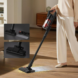 Вертикальный пылесос Deerma DEM-T20W (Black) Thumb