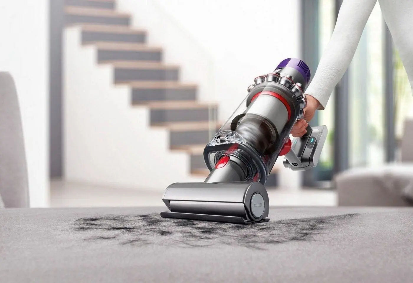 Вертикальный пылесос Dyson V10 Absolute 394115-01 (Nickel/Cooper)