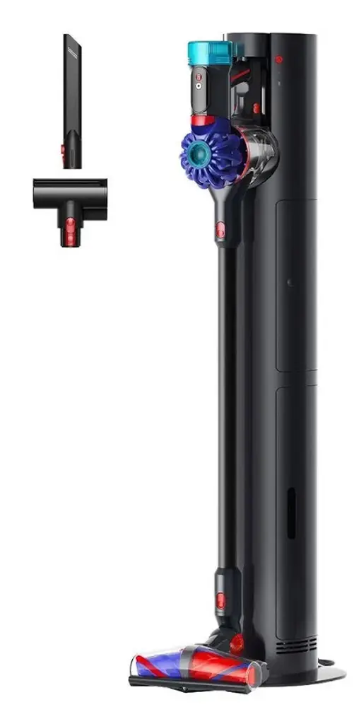Вертикальный пылесос Dyson V10 Konical + Auto Empty dock (Black)