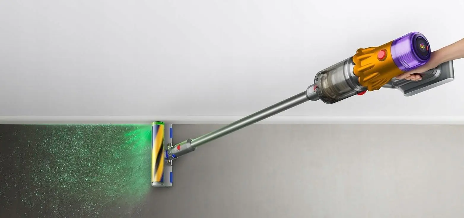 Aspirator vertical Dyson V12 Detect Slim Absolute (Yellow/Grey)