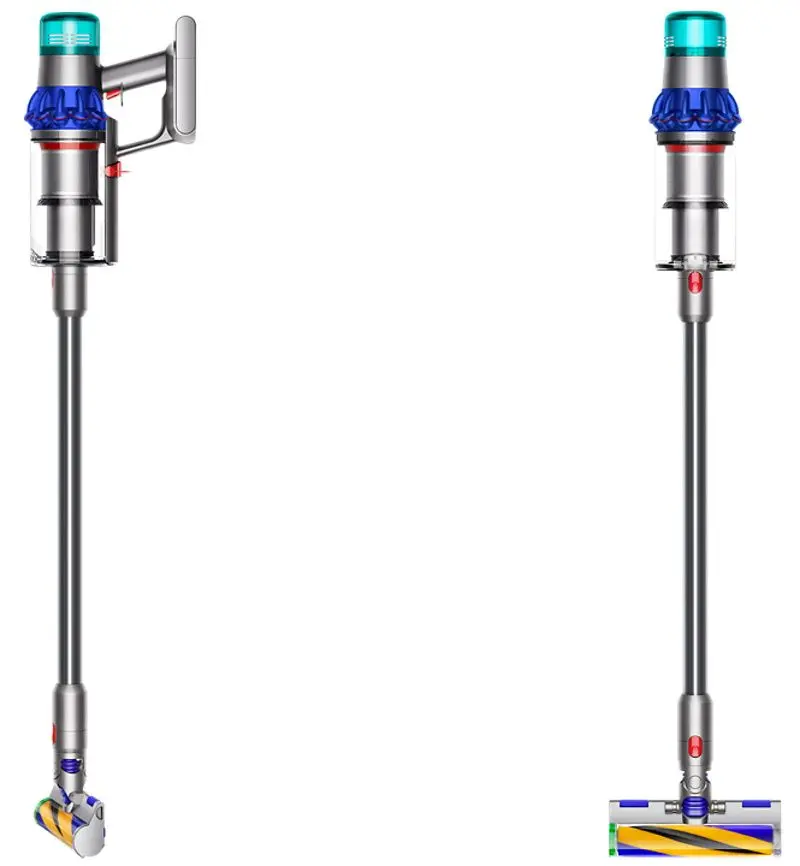 Aspirator vertical Dyson V15 Detect Fluffy (Blue/Nickel)