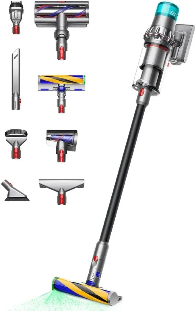 Aspirator vertical Dyson V15 Detect Total Clean 476586-01 (Nickel/Black)