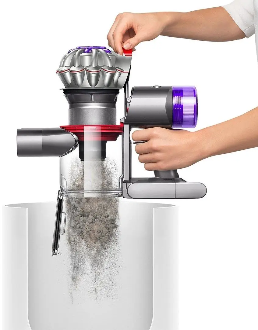 Вертикальный пылесос Dyson V8 Origin 400394-01 (Nickel/Violet)