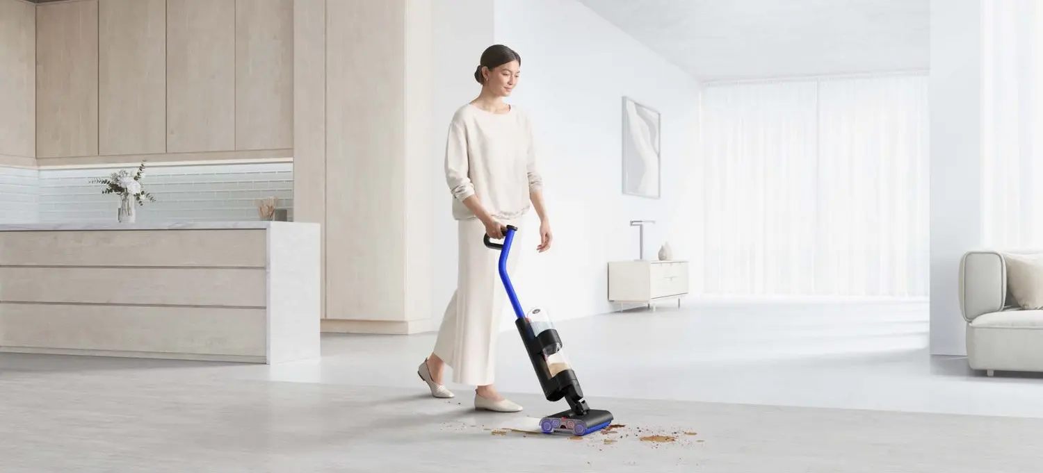 Вертикальный пылесос Dyson WashG1 WR01 (Matte Black/Ultra Blue)
