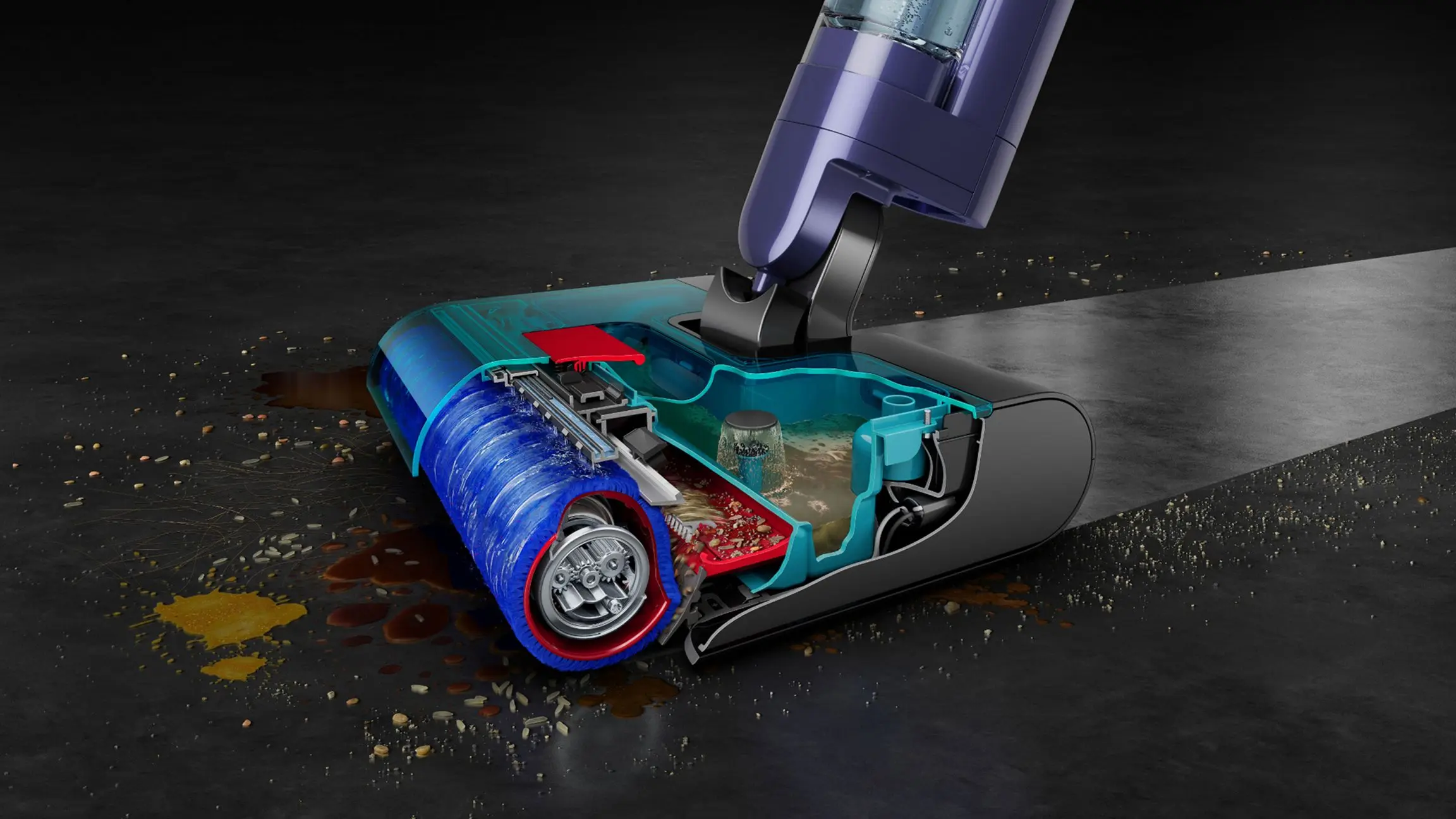 Aspirator vertical Dyson WR03 (Copper/Prussian Blue) - 4