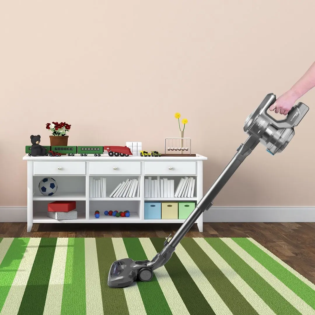 Аккумуляторный пылесос 2в1 ECG Alan VT 3630 (Gray)