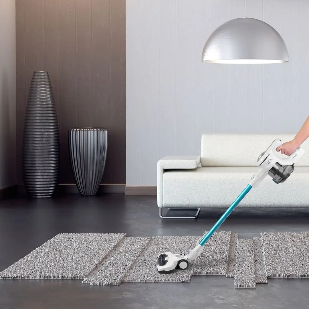 Аккумуляторный пылесос 2в1 ECG Jean VT 3620 (White/Blue)