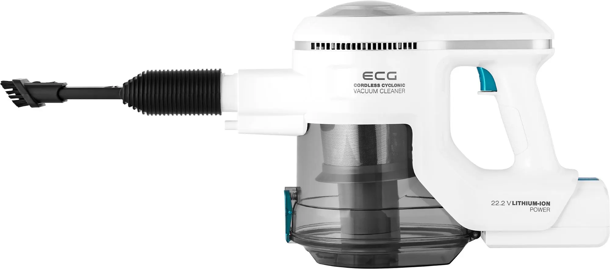 Аккумуляторный пылесос 2в1 ECG Jean VT 3620 (White/Blue)