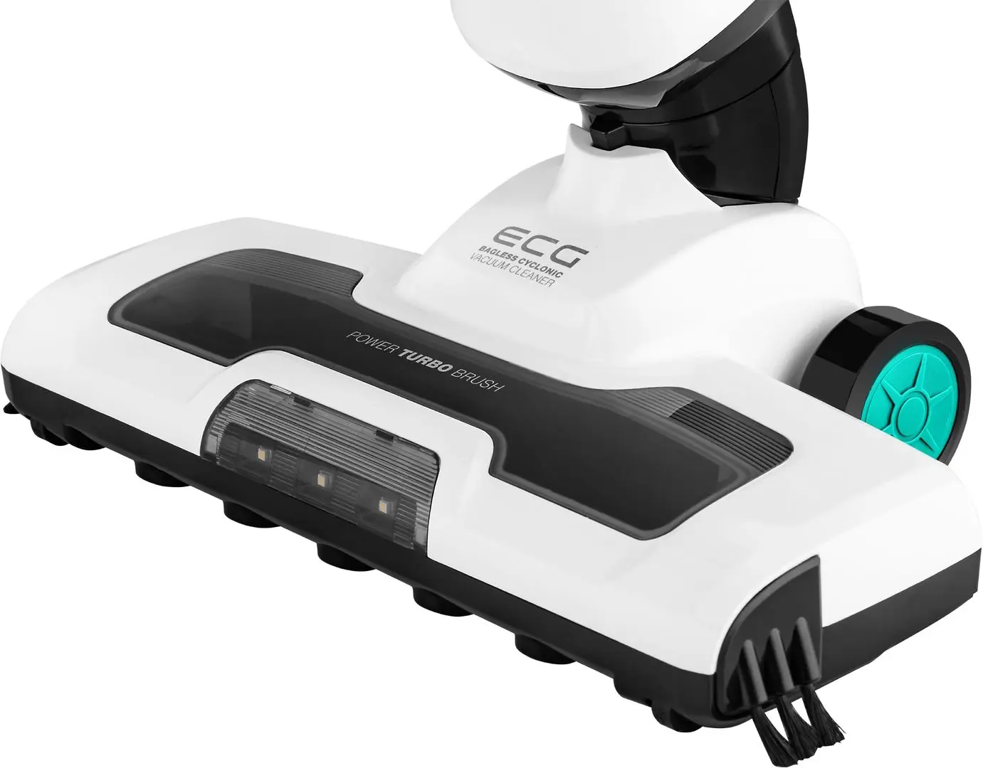 Aspirator cu acumulator 2in1 ECG Jerome VT 3420 (White/Turquoise)