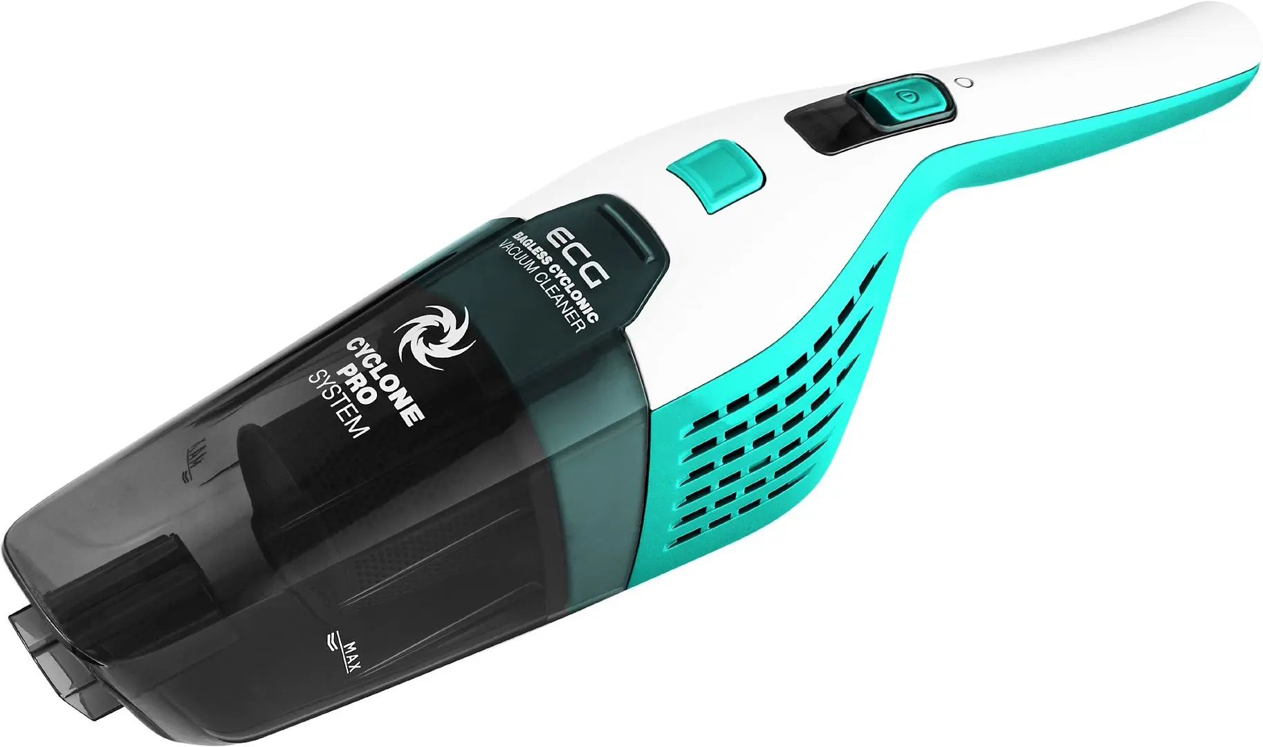 Aspirator cu acumulator 2in1 ECG Jerome VT 3420 (White/Turquoise)