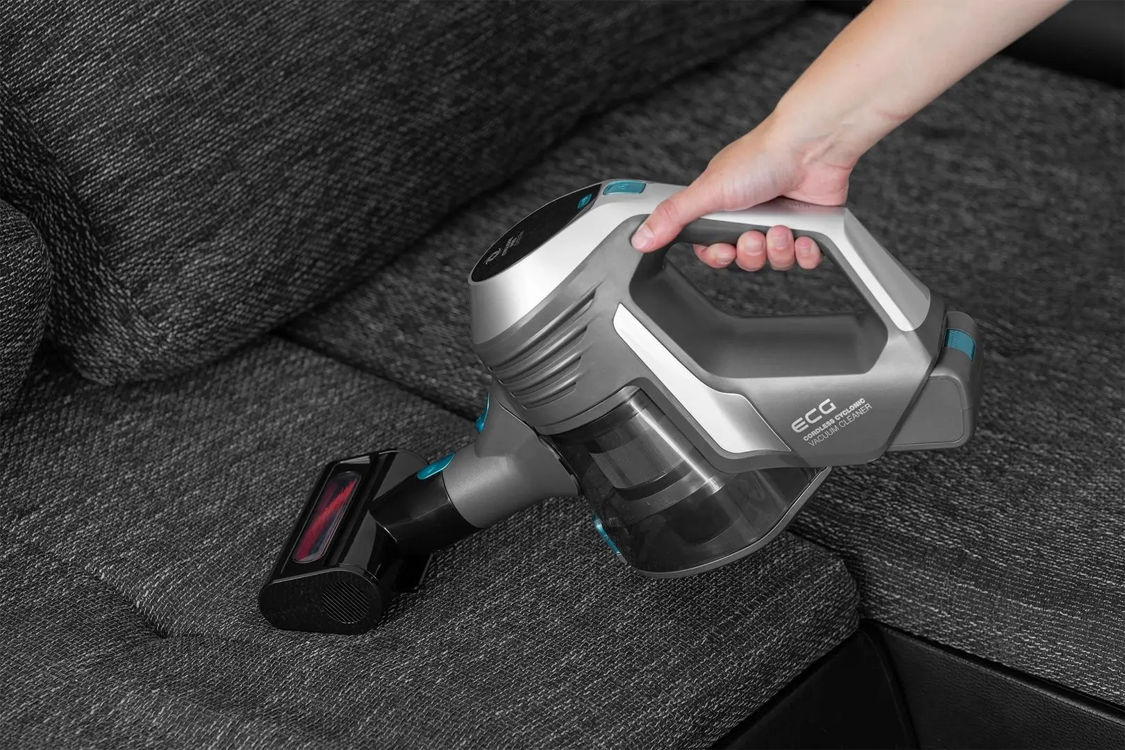 Аккумуляторный пылесос 2в1 ECG Luis VT 7670 (Grey)