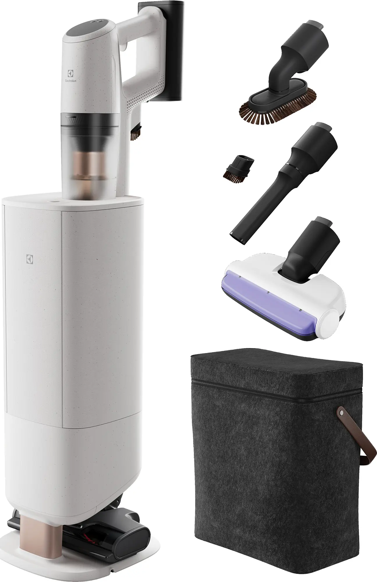 Aspirator vertical Electrolux EP83HB25UV (White/Copper)