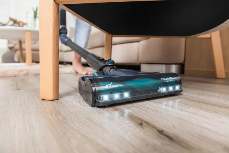 Аккумуляторный пылесос ETA Sonar Aqua Plus 3232 90000 (Blue/Black)
