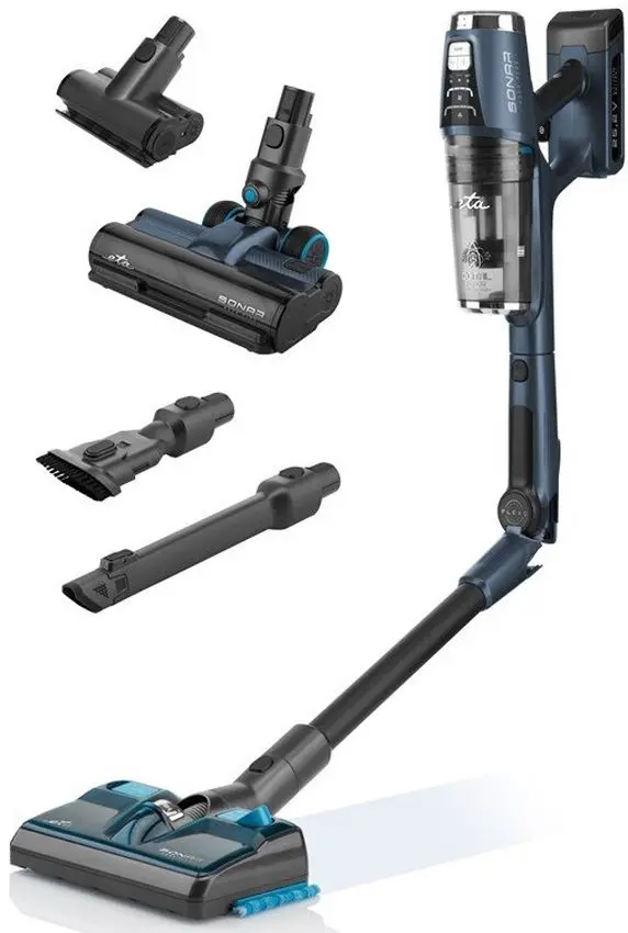 Аккумуляторный пылесос ETA Sonar Aqua Plus 3232 90000 (Blue/Black)
