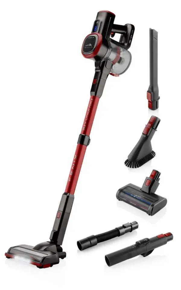 Aspirator vertical ETA Fenix 2233 90000 2in1 (Gray/Red)