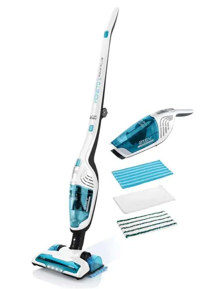 Вертикальный пылесос ETA Moneto II AQUA PLUS 6453 90000 3в1 (White/Blue)