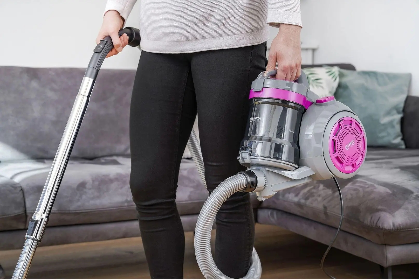 Aspirator First FA-5547-4-PU (Black/Pink)