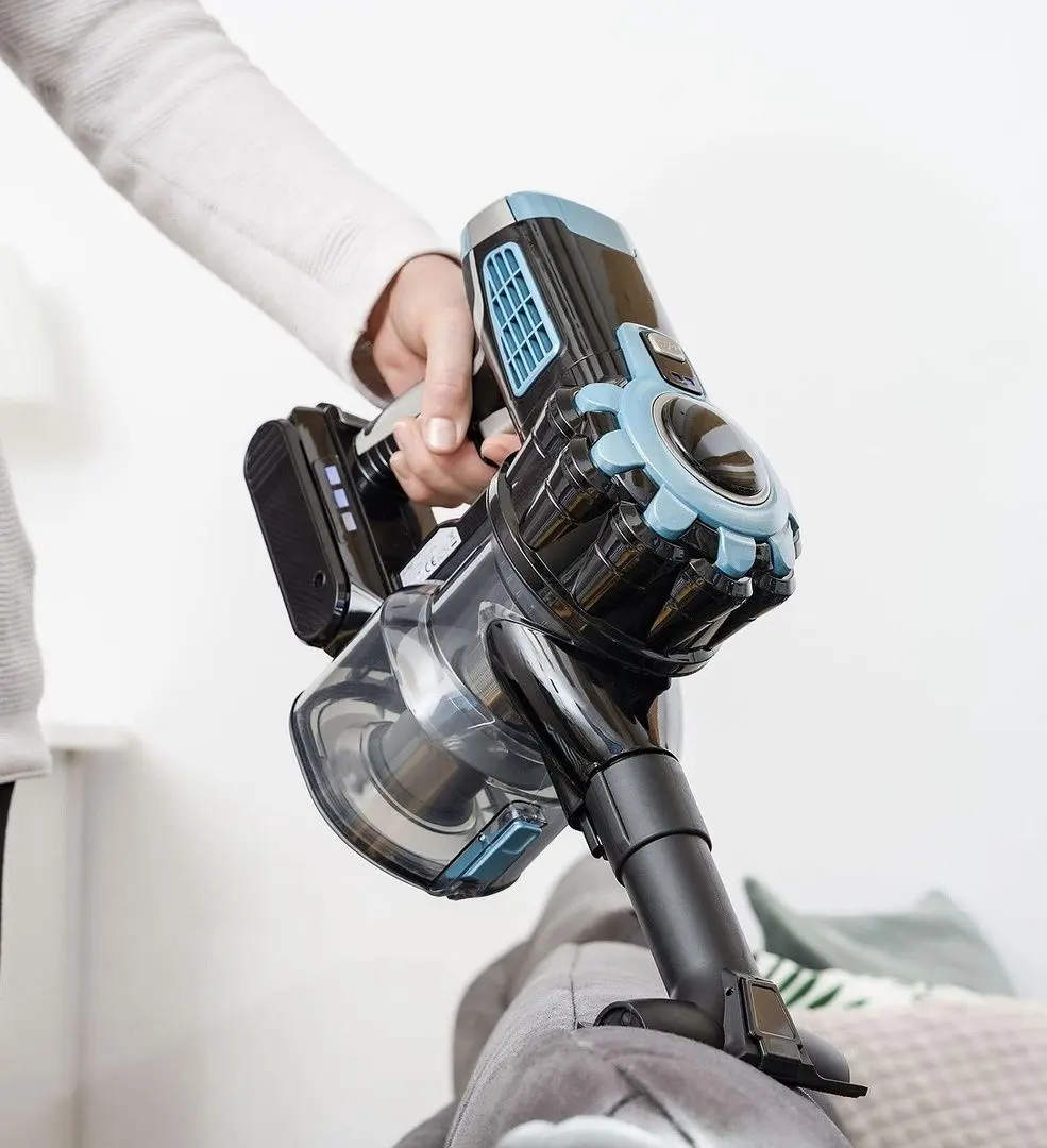 Вертикальный пылесос First FA-5541-4-BL (Black/Blue)