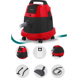 Пылесос GoldMaster Turbo BY-4595 (Black/Red) Thumb