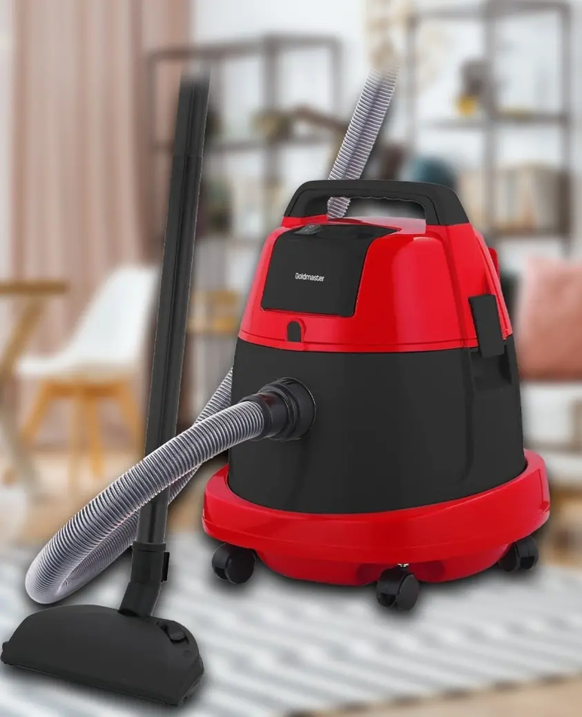 Пылесос GoldMaster Turbo BY-4595 (Black/Red)
