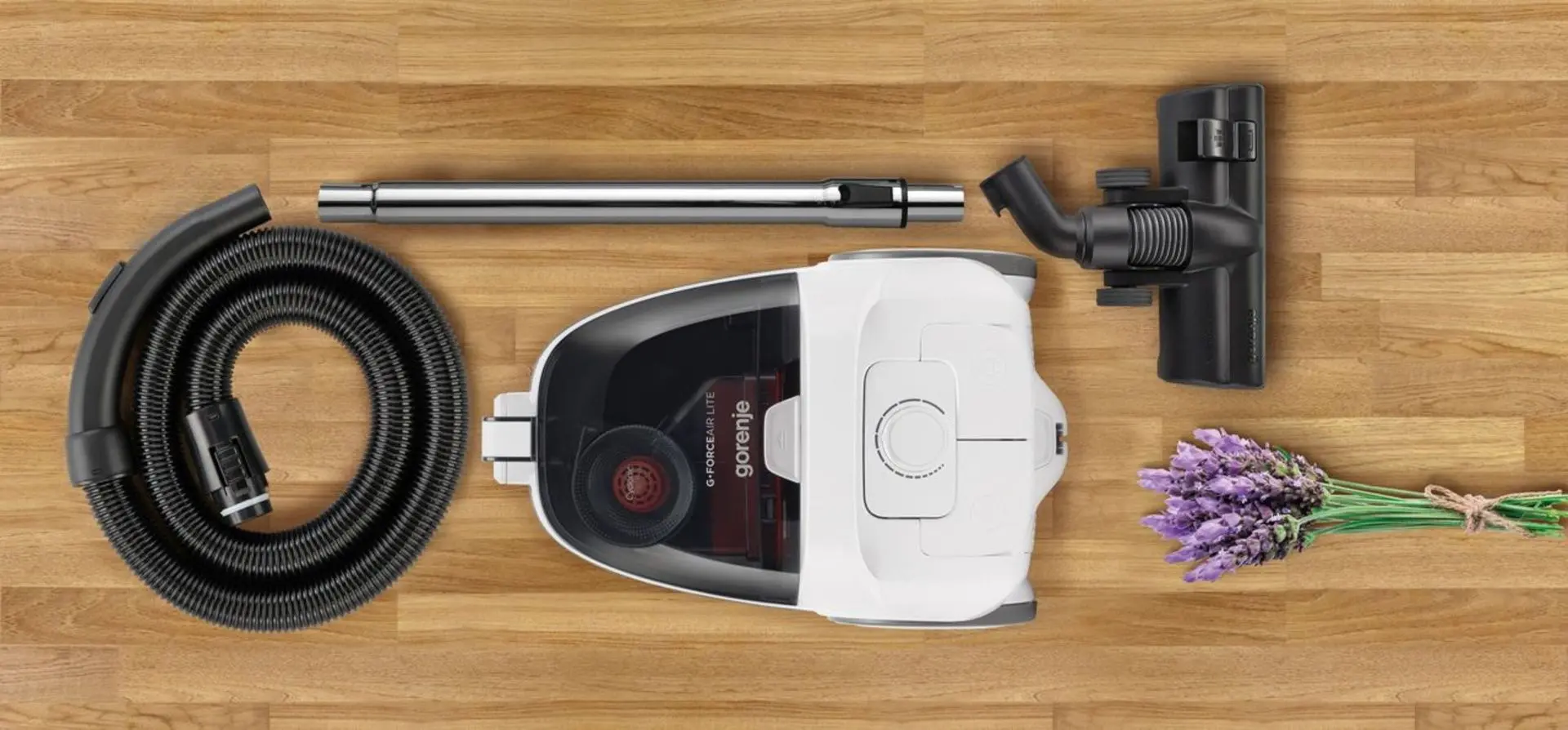 Пылесос Gorenje VCEA02GALWCY (White/Black)