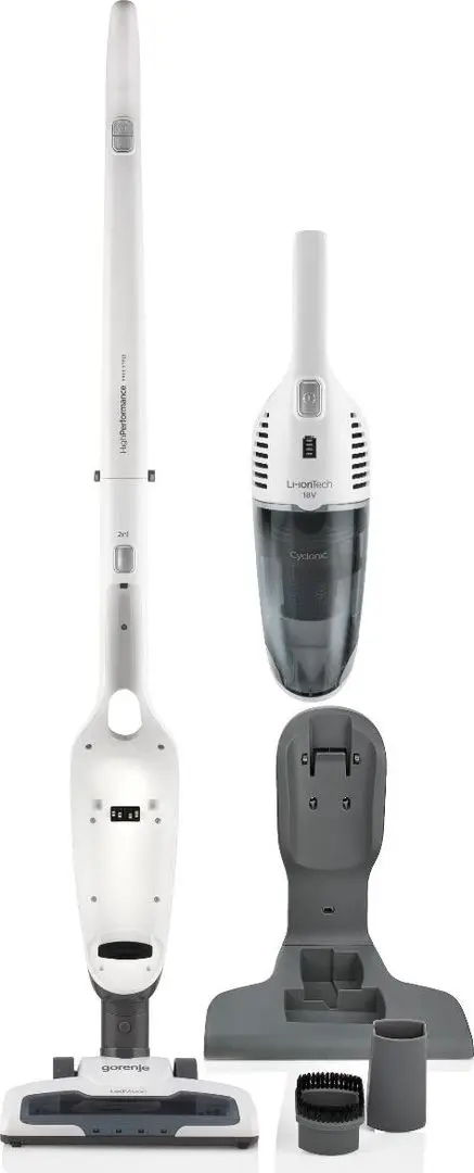 Вертикальный пылесос Gorenje SVC180FW (White)