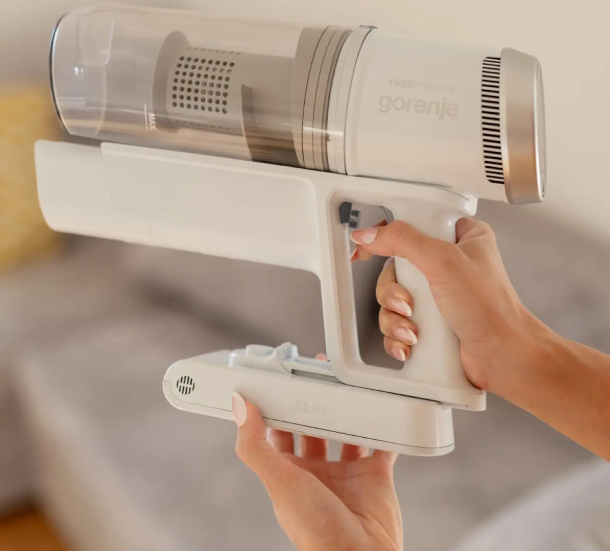 Aspirator vertical Gorenje SVC216210FFIIW (White)