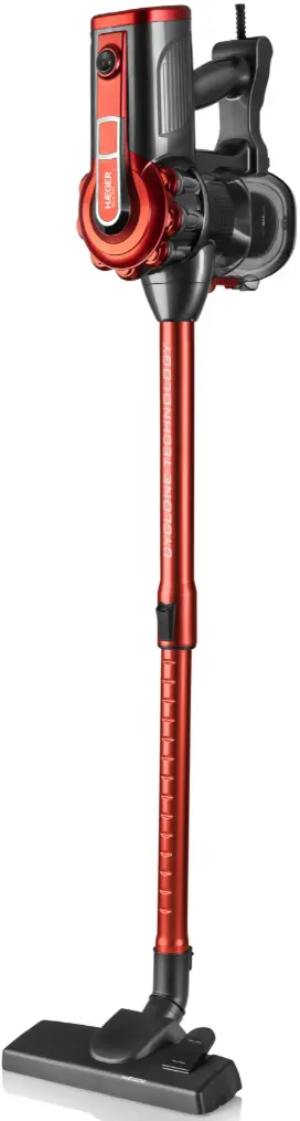 Вертикальный пылесос 2в1 Haeger Venus 600 VC-600.048A (Red/Black)