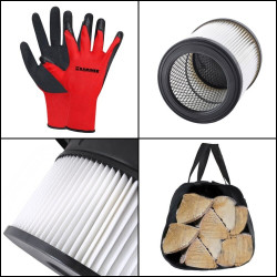 Пылесос для сбора золы Kaminer ODK006-15L 26239 (Black) Thumb