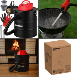 Пылесос для сбора золы Kaminer ODK006-15L 26239 (Black) Thumb