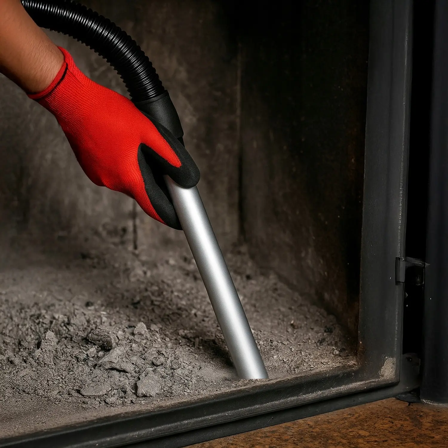 Aspirator pentru cenusa Kaminer ODK013-20L 26241 (Black/Red)