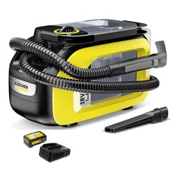 Aspirator cu spalare Karcher SE 3-18 Compact Battery + Kit 1.081-500.01 (Yellow/Black) Thumb