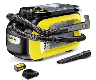 Aspirator cu spalare Karcher SE 3-18 Compact Battery + Kit 1.081-500.01 (Yellow/Black)