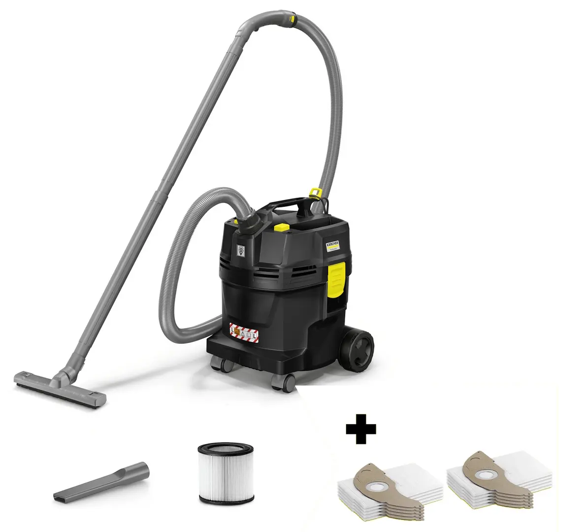Пылесос Karcher NT 22/1 Ap L Go!Further 1.378-627.0 (Black)