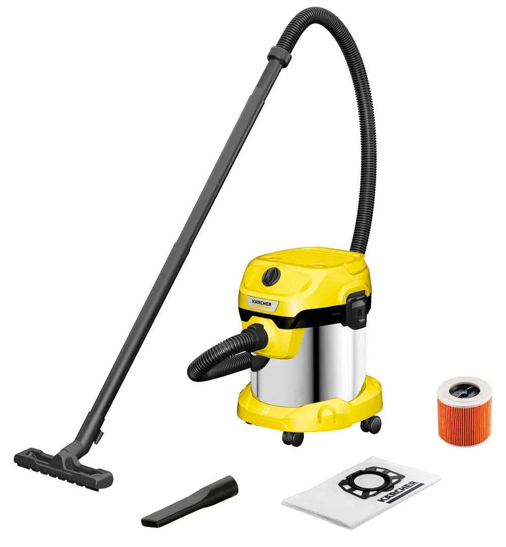 Пылесос Karcher WD 2 Plus S V-15/4/18/C 1.628-054.0 (Yellow/Black)