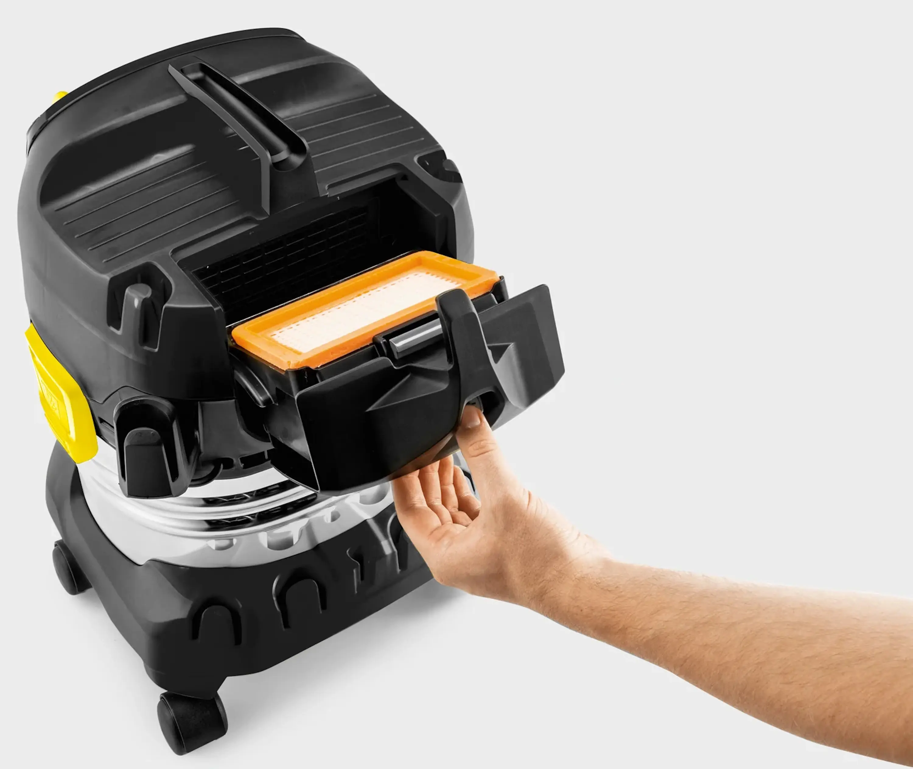 Пылесос Karcher WD 4 S V-20/5/22 1.628-262.0 (Black/Yellow) - 3