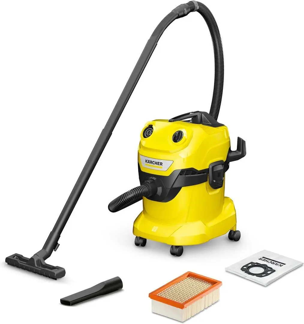 Пылесос Karcher WD 4 V-20/5/22 1.628-209.0 (Yellow/Black)