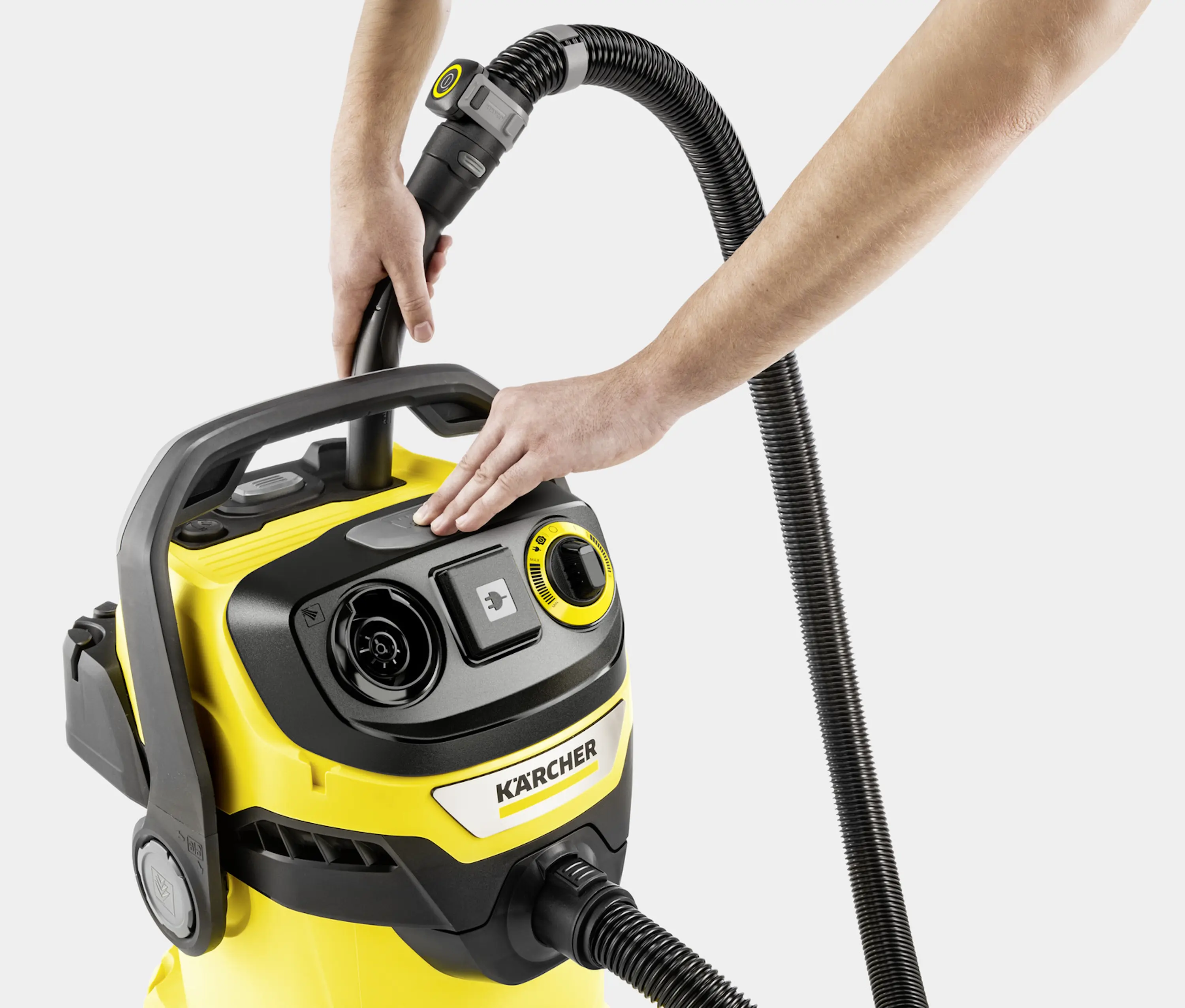 Пылесос Karcher WD 5 Control P 25/5/22 1.628-317.0 (Yellow/Black) - 3