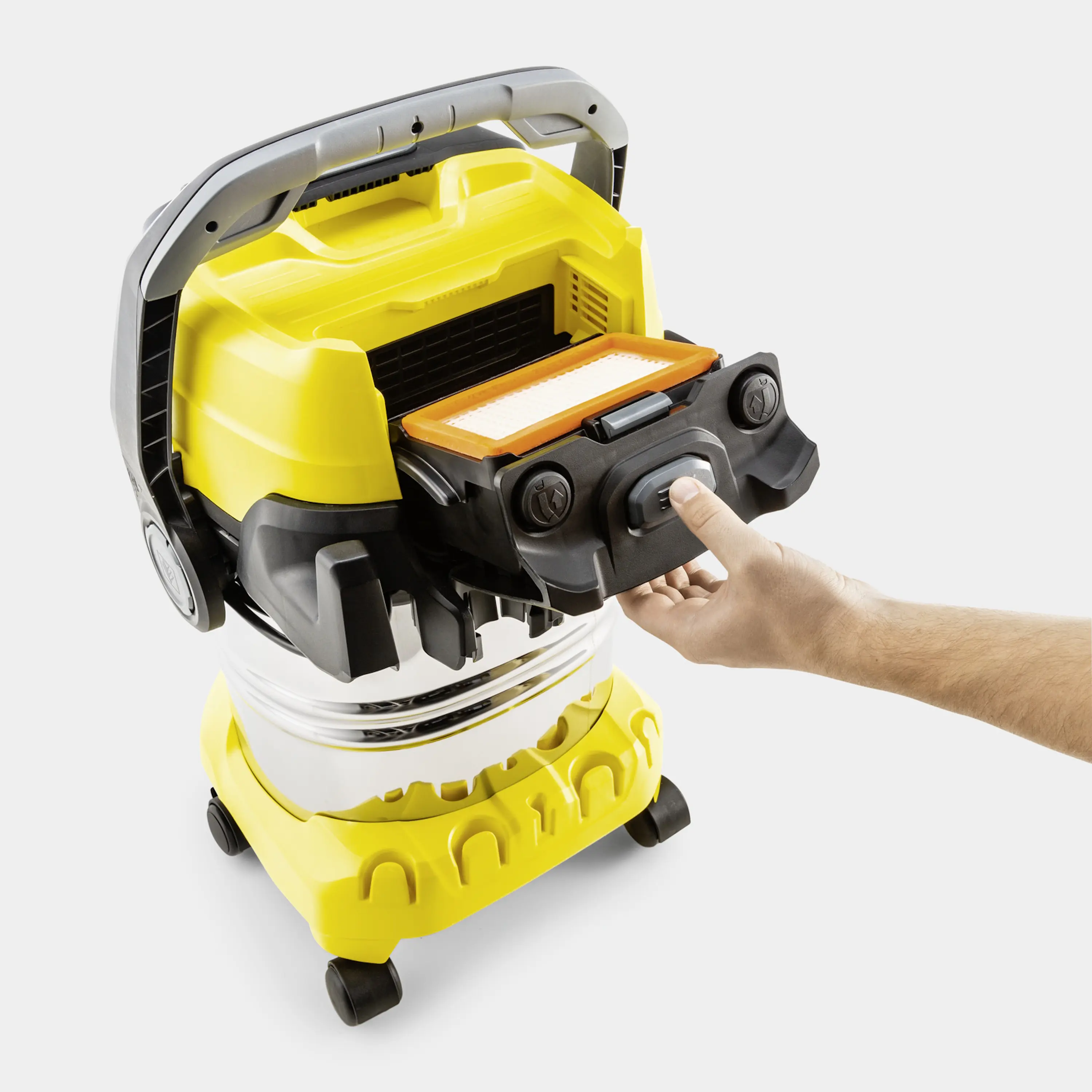 Пылесос Karcher WD 5 Control S 25/5/22 1.628-384.0 (Yellow/Black) - 2
